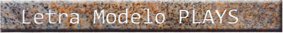 Tipografía Plays